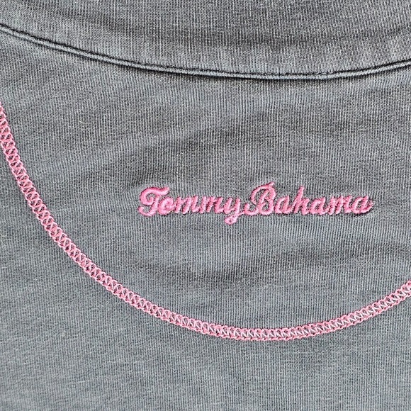 Tommy Bahama Sweater Womens Small Full Zip Up Mock Neck - Picture 3 of 9